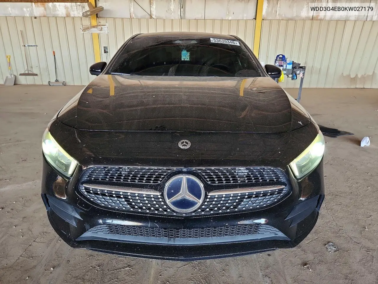 2019 Mercedes-Benz A 220 VIN: WDD3G4EB0KW027179 Lot: 53639346