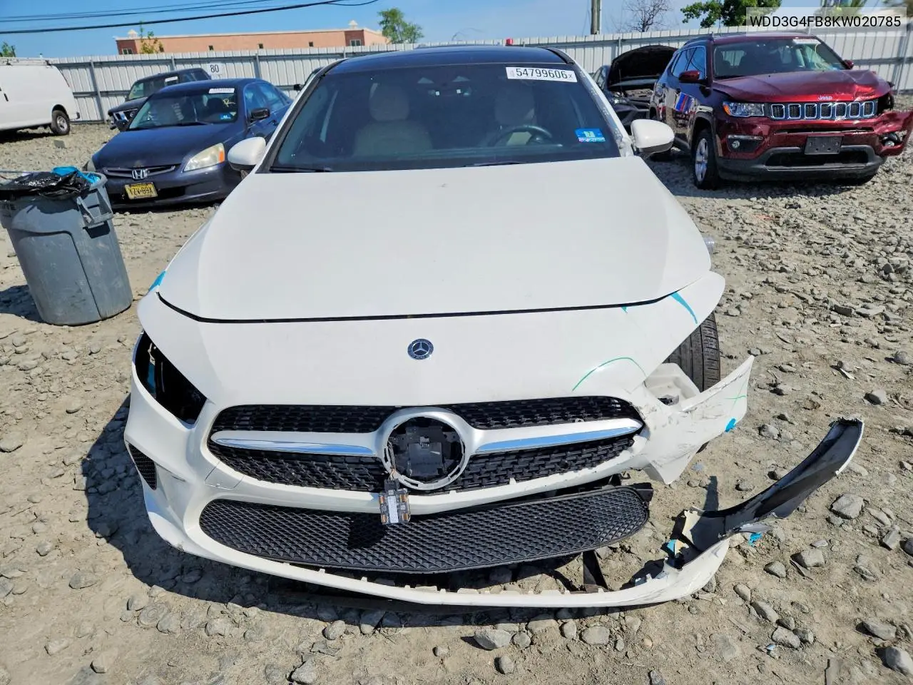 2019 Mercedes-Benz A 220 4Matic VIN: WDD3G4FB8KW020785 Lot: 54799606