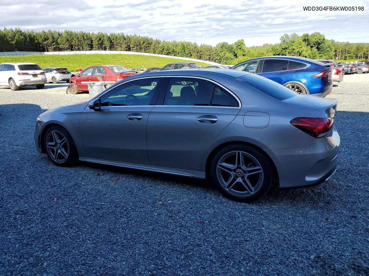 2019 Mercedes-Benz A 220 4Matic VIN: WDD3G4FB6KW005198 Lot: 54943186