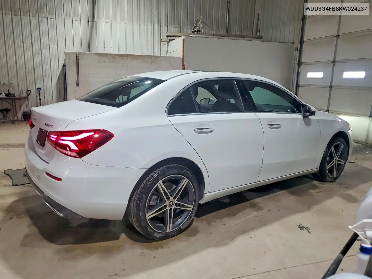 2019 Mercedes-Benz A 220 4Matic VIN: WDD3G4FB8KW024237 Lot: 56500466