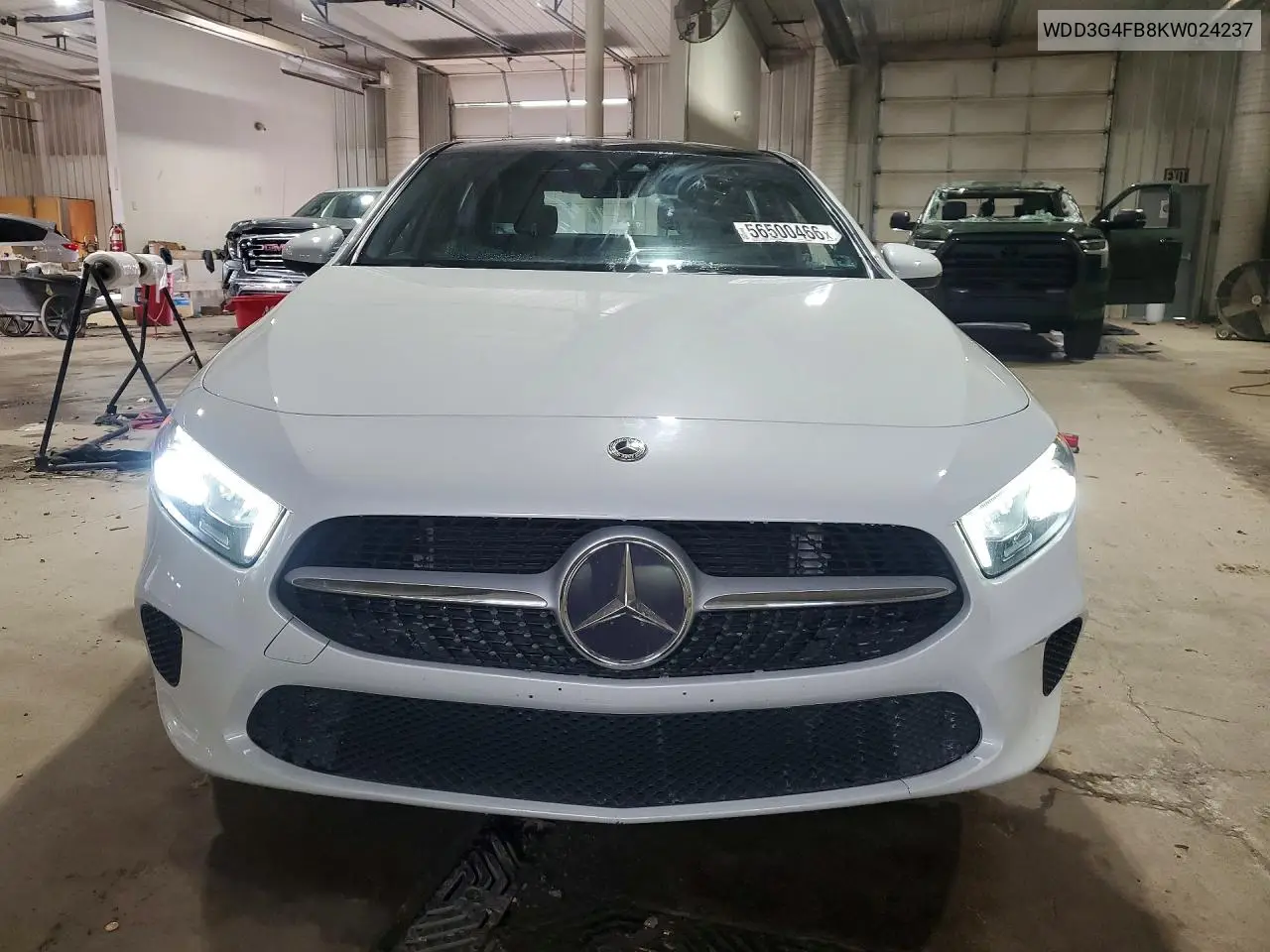 2019 Mercedes-Benz A 220 4Matic VIN: WDD3G4FB8KW024237 Lot: 56500466