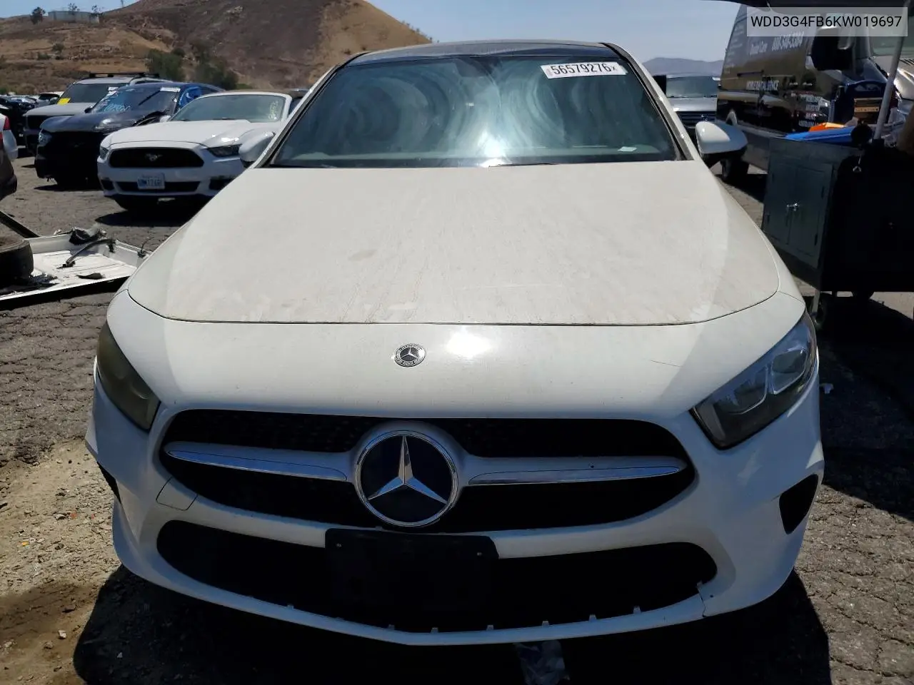 2019 Mercedes-Benz A 220 4Matic VIN: WDD3G4FB6KW019697 Lot: 56579276