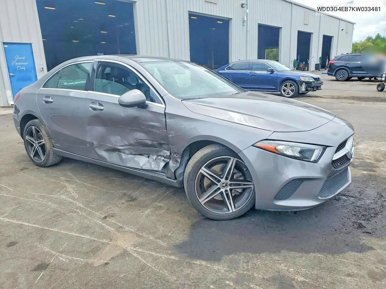 2019 Mercedes-Benz A 220 VIN: WDD3G4EB7KW033481 Lot: 56658676