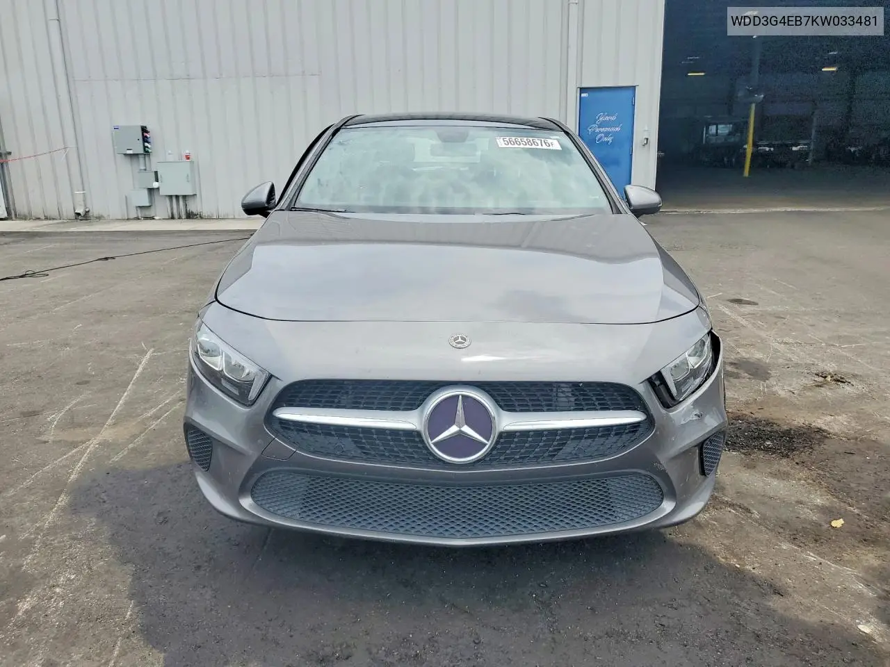 2019 Mercedes-Benz A 220 VIN: WDD3G4EB7KW033481 Lot: 56658676