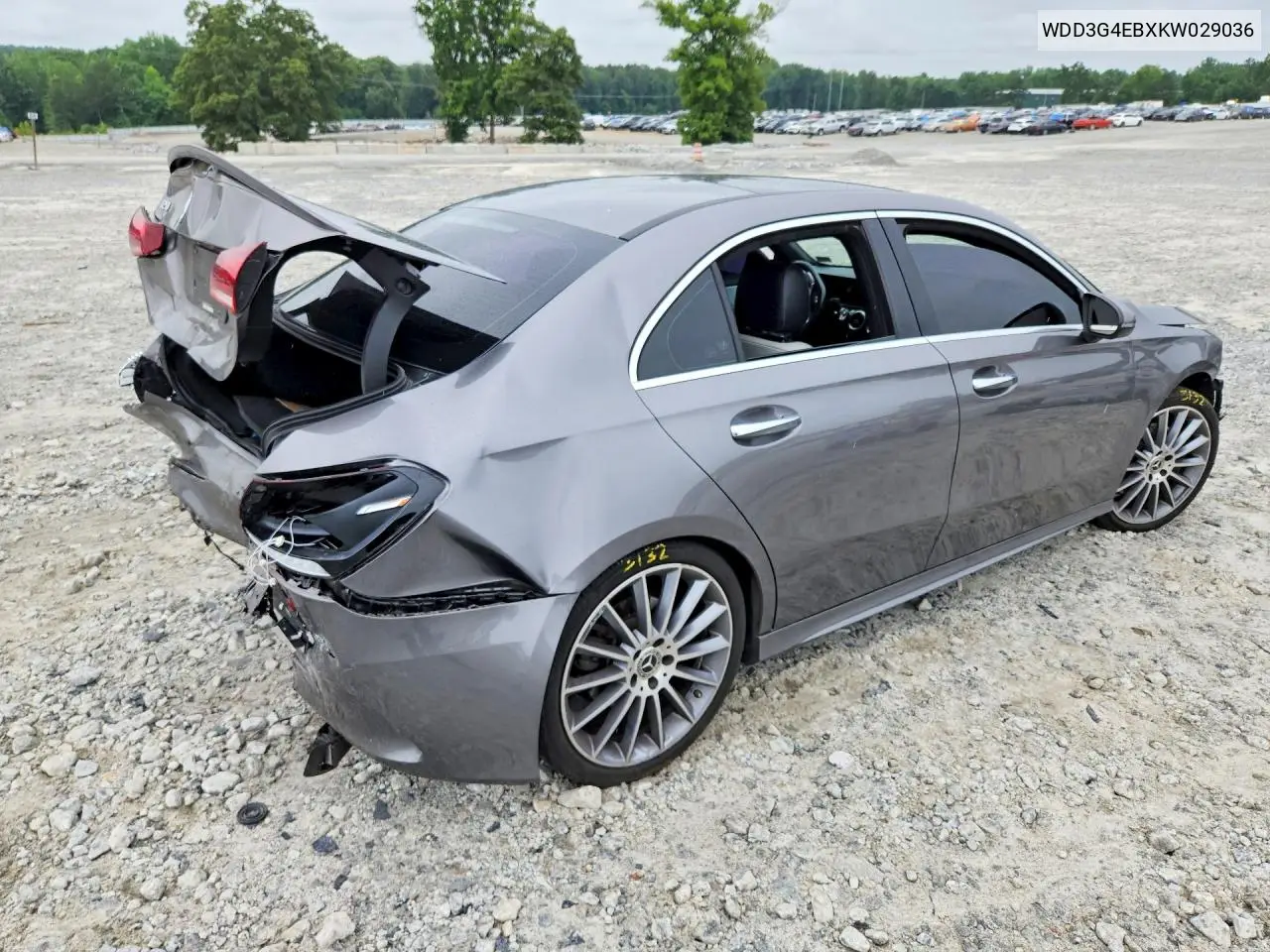 2019 Mercedes-Benz A 220 VIN: WDD3G4EBXKW029036 Lot: 56975266