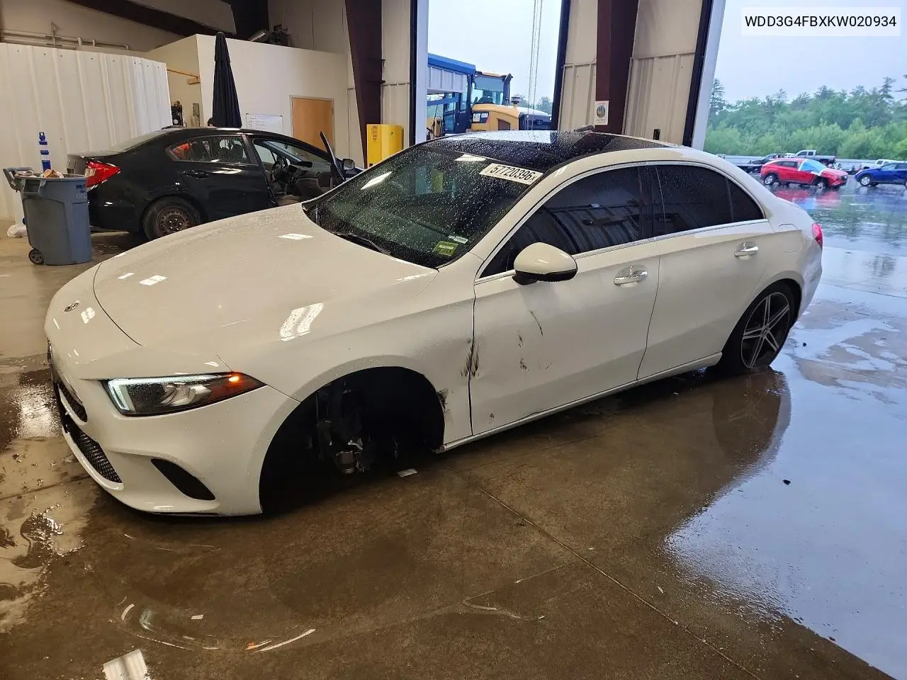 2019 Mercedes-Benz A 220 4Matic VIN: WDD3G4FBXKW020934 Lot: 57720396