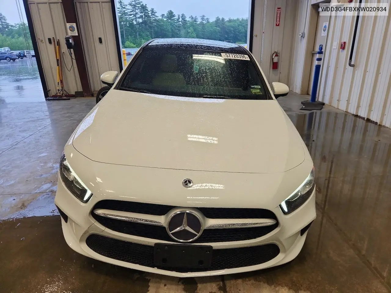 2019 Mercedes-Benz A 220 4Matic VIN: WDD3G4FBXKW020934 Lot: 57720396