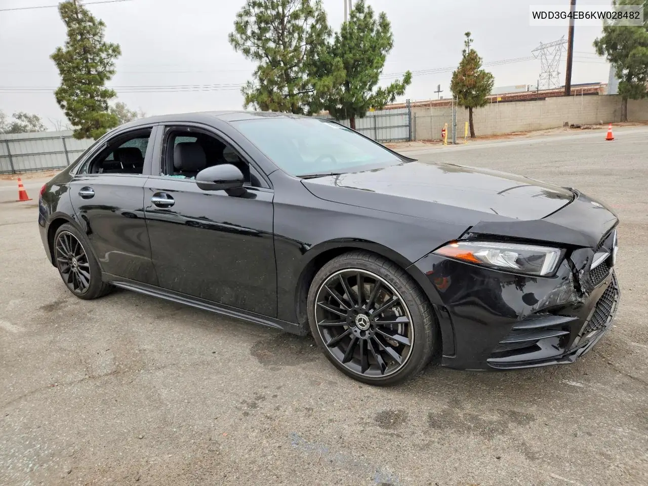 2019 Mercedes-Benz A 220 VIN: WDD3G4EB6KW028482 Lot: 58047036
