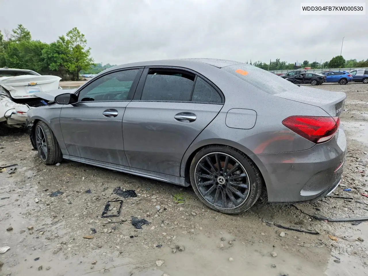 2019 Mercedes-Benz A 220 4Matic VIN: WDD3G4FB7KW000530 Lot: 58053896