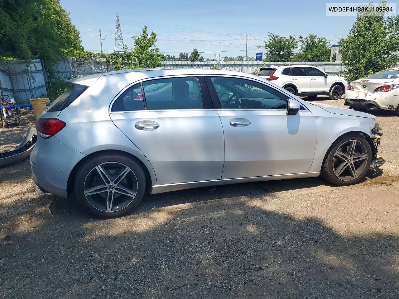2019 Mercedes-Benz A 250 4Matic VIN: WDD3F4HB3KJ109984 Lot: 59645756