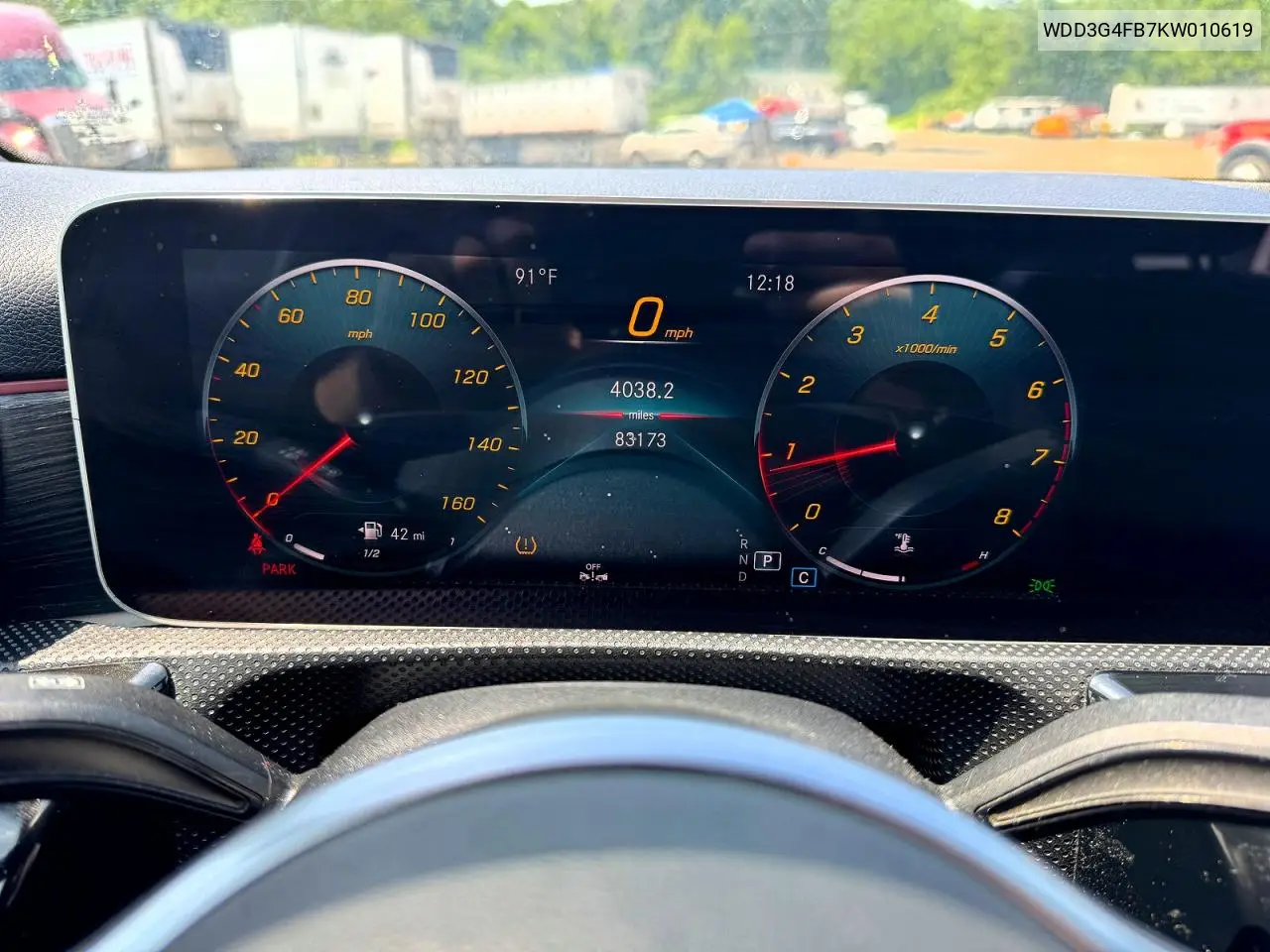 2019 Mercedes-Benz A 220 4Matic VIN: WDD3G4FB7KW010619 Lot: 60719246