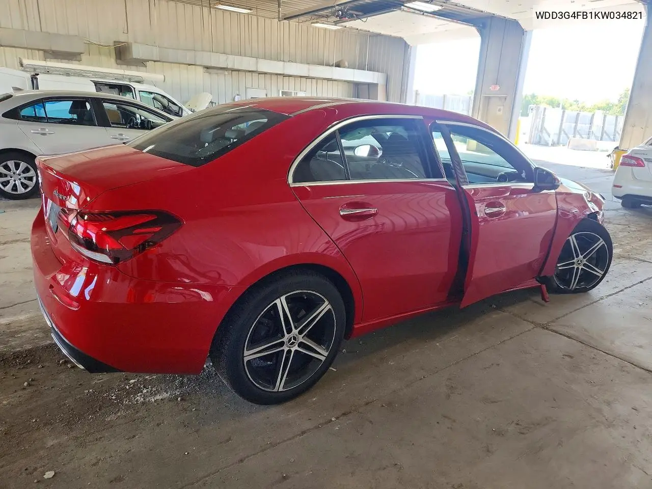 2019 Mercedes-Benz A 220 4Matic VIN: WDD3G4FB1KW034821 Lot: 60827086