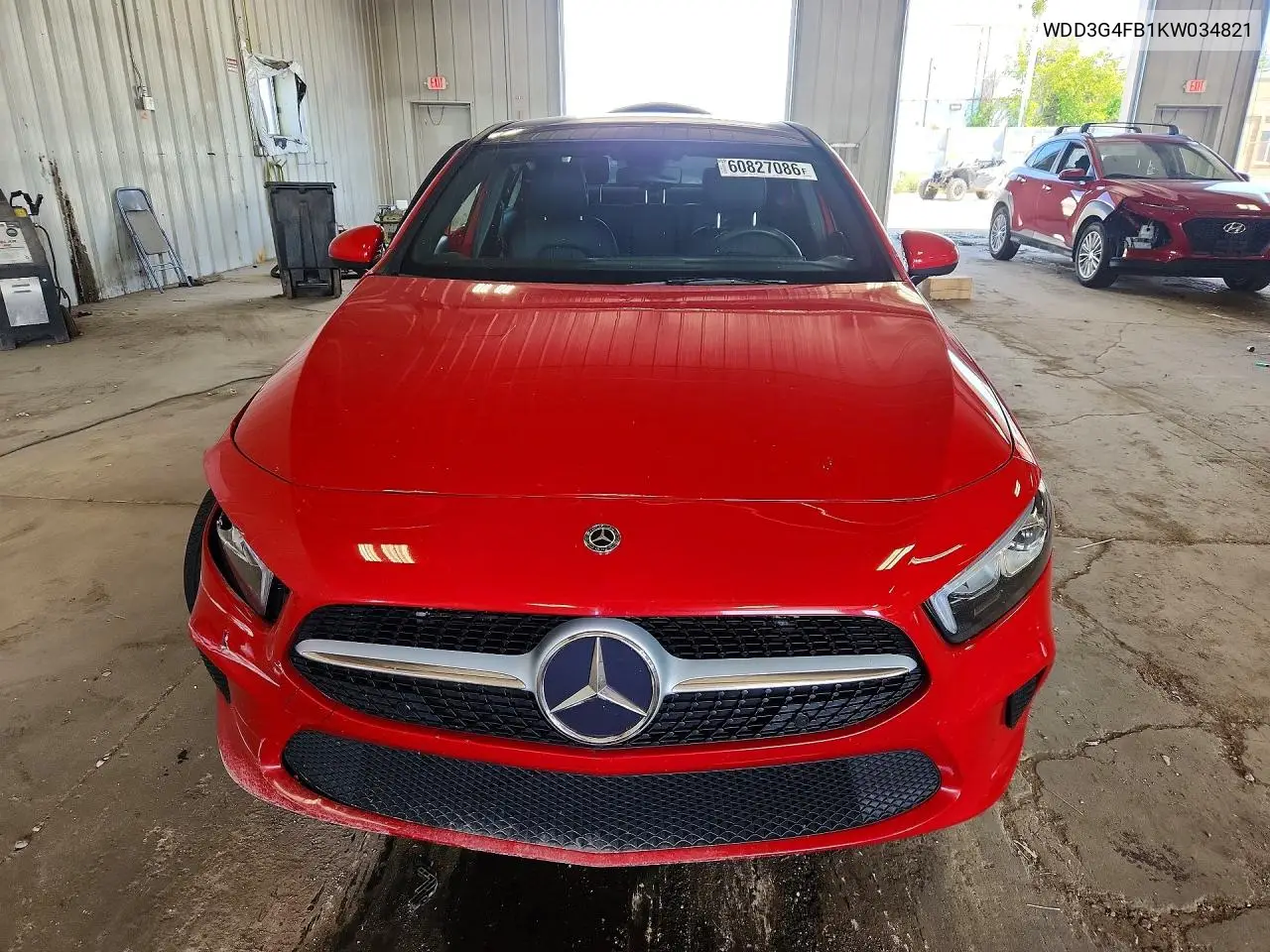 2019 Mercedes-Benz A 220 4Matic VIN: WDD3G4FB1KW034821 Lot: 60827086
