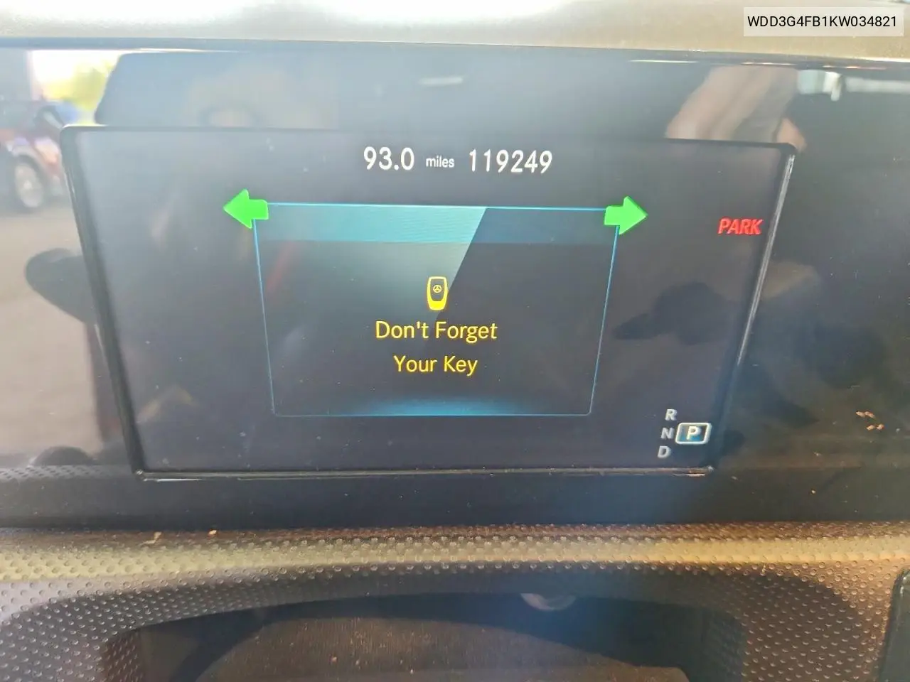 2019 Mercedes-Benz A 220 4Matic VIN: WDD3G4FB1KW034821 Lot: 60827086