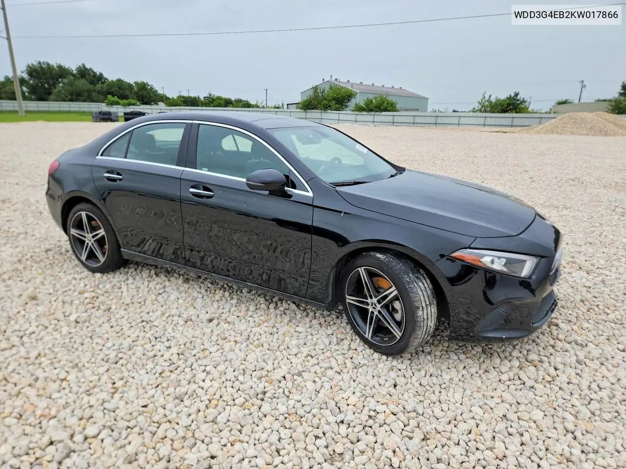 2019 Mercedes-Benz A 220 VIN: WDD3G4EB2KW017866 Lot: 61034186