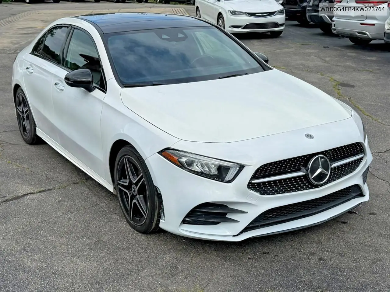 2019 Mercedes-Benz A 220 4Matic VIN: WDD3G4FB4KW023764 Lot: 61237526