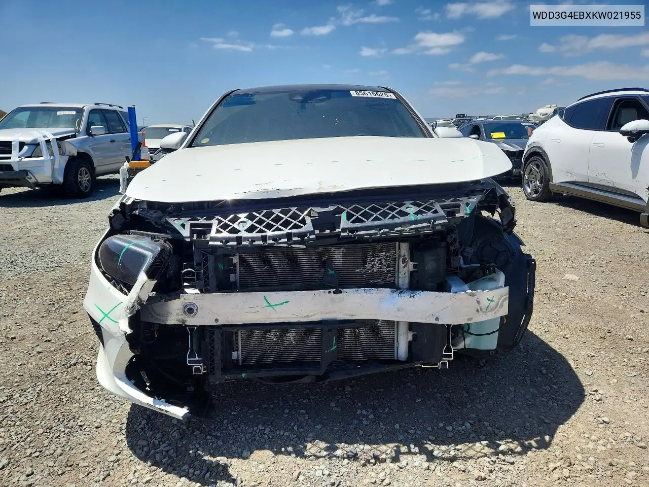 2019 Mercedes-Benz A 220 VIN: WDD3G4EBXKW021955 Lot: 85615625