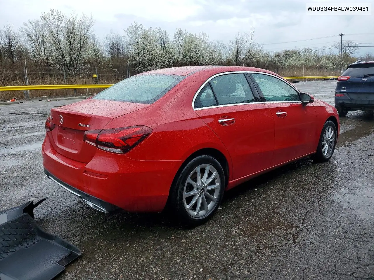 2020 Mercedes-Benz A 220 4Matic VIN: WDD3G4FB4LW039481 Lot: 49930576
