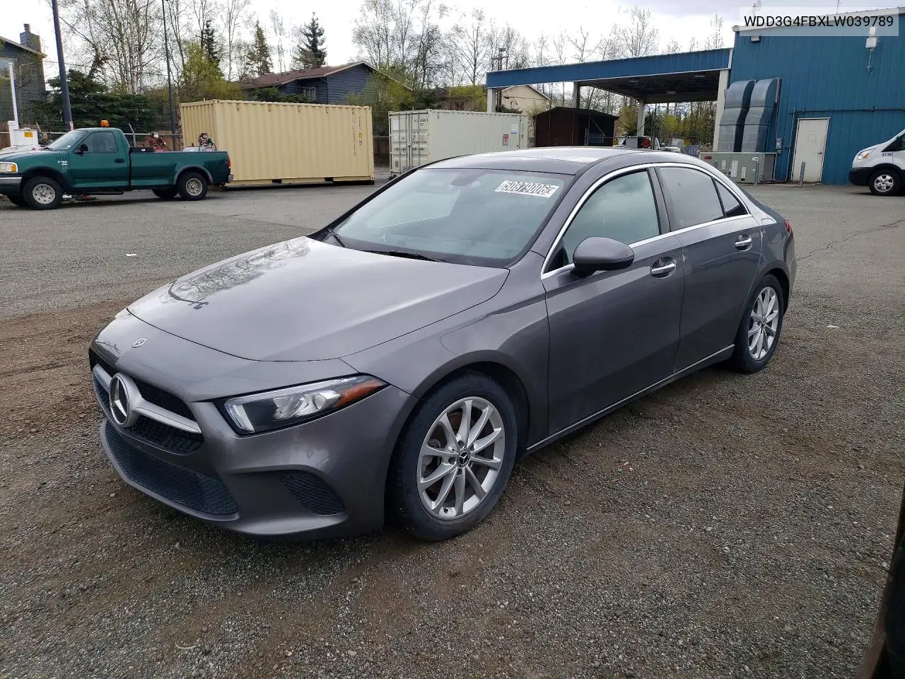 2020 Mercedes-Benz A 220 4Matic VIN: WDD3G4FBXLW039789 Lot: 50879006