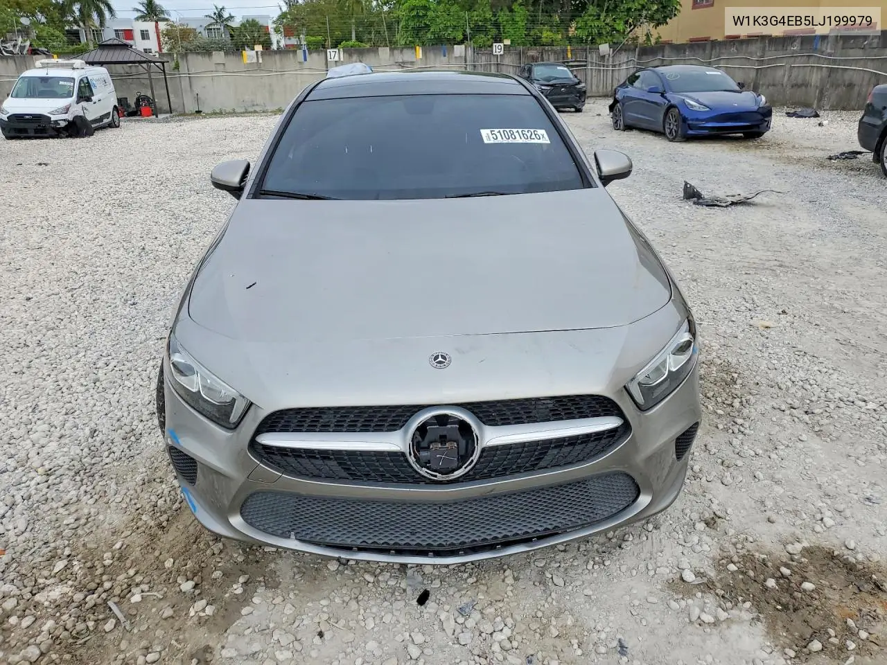 2020 Mercedes-Benz A 220 VIN: W1K3G4EB5LJ199979 Lot: 51081626