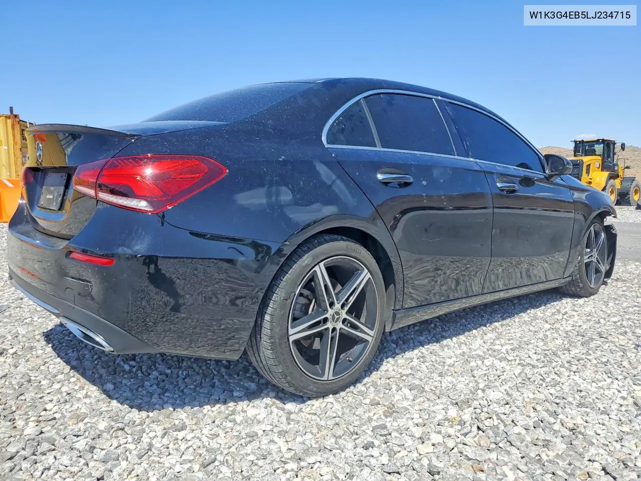 2020 Mercedes-Benz A 220 VIN: W1K3G4EB5LJ234715 Lot: 51531596