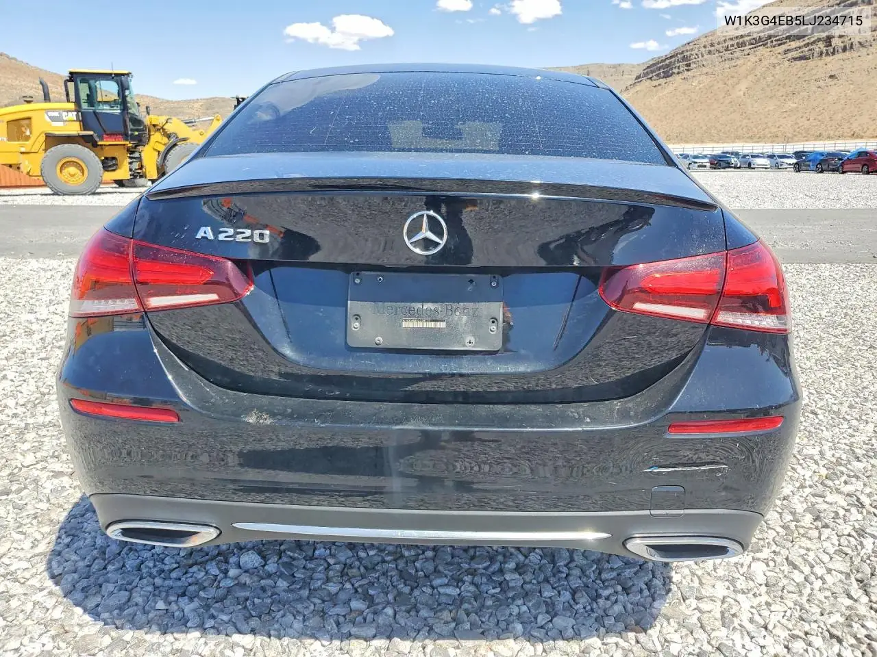 2020 Mercedes-Benz A 220 VIN: W1K3G4EB5LJ234715 Lot: 51531596