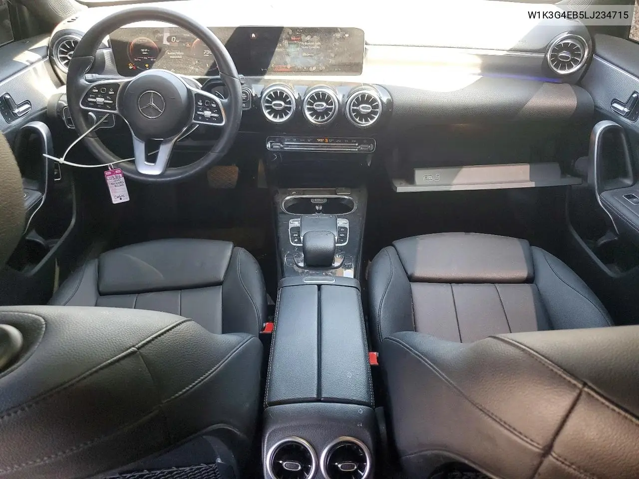 2020 Mercedes-Benz A 220 VIN: W1K3G4EB5LJ234715 Lot: 51531596