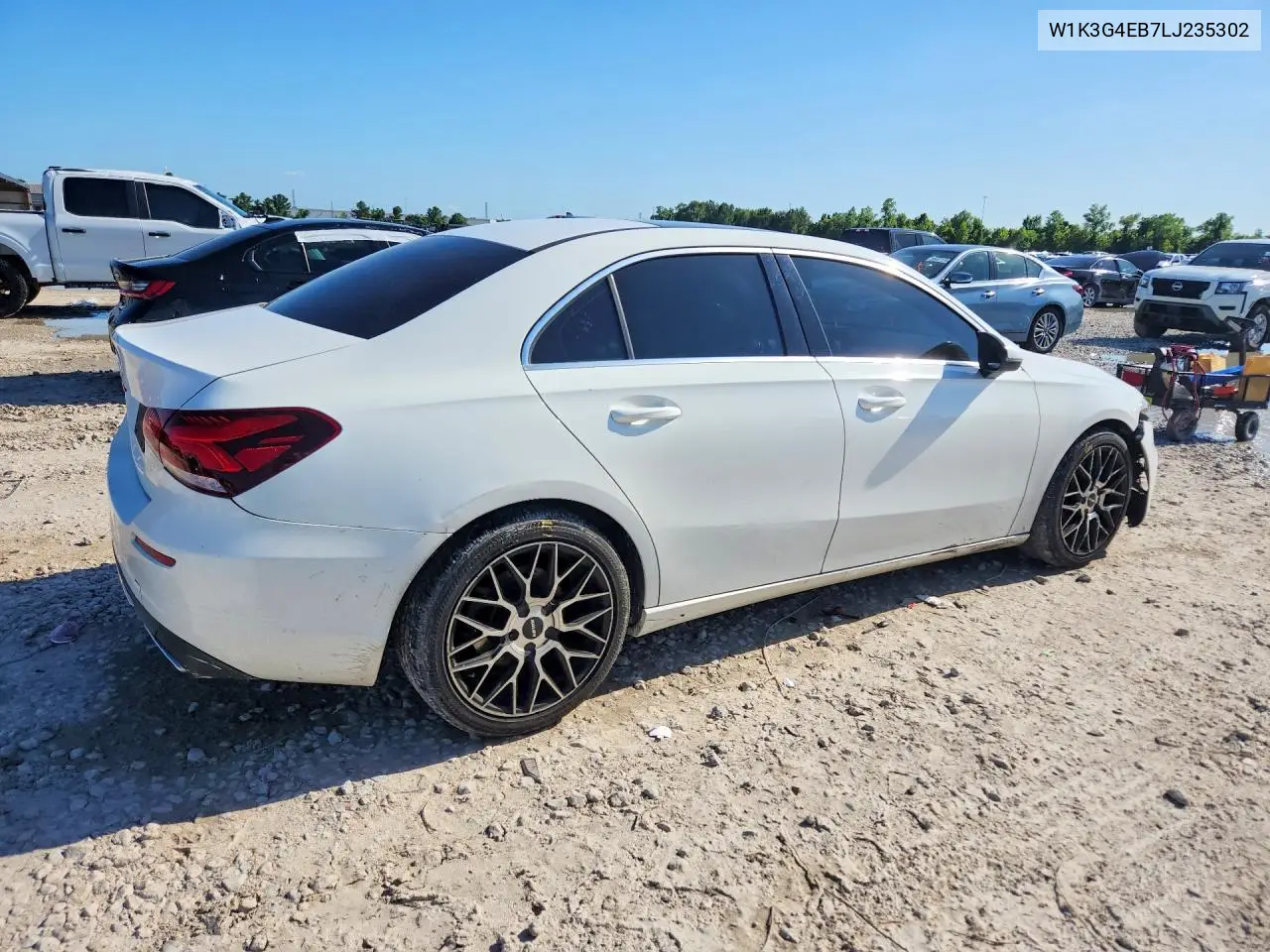 2020 Mercedes-Benz A 220 VIN: W1K3G4EB7LJ235302 Lot: 55146956