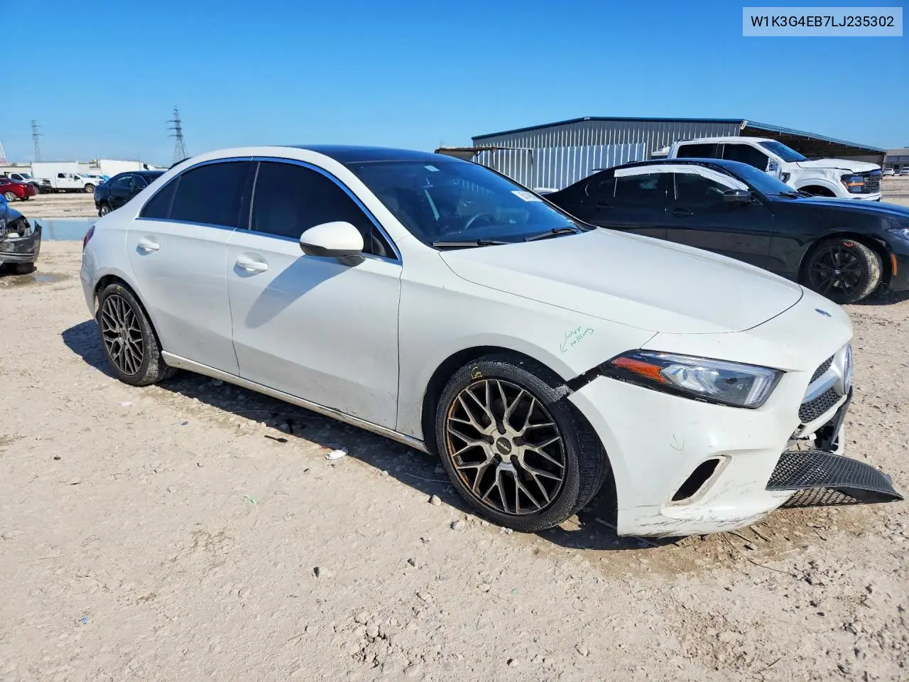 2020 Mercedes-Benz A 220 VIN: W1K3G4EB7LJ235302 Lot: 55146956