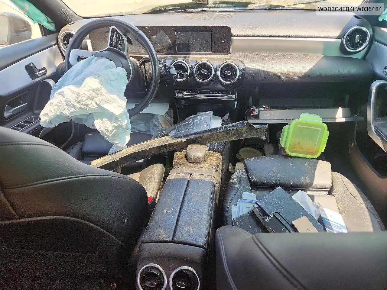 2020 Mercedes-Benz A 220 VIN: WDD3G4EB4LW036484 Lot: 55636466