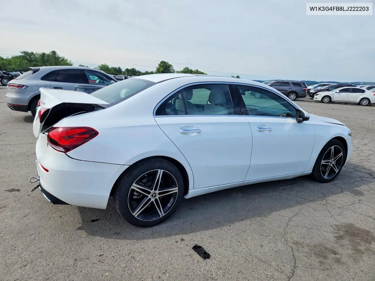 2020 Mercedes-Benz A 220 4Matic VIN: W1K3G4FB8LJ222203 Lot: 56932396