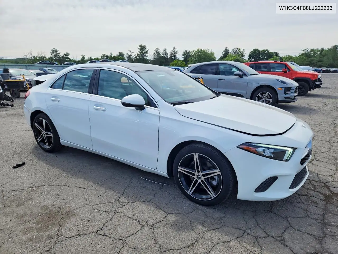 2020 Mercedes-Benz A 220 4Matic VIN: W1K3G4FB8LJ222203 Lot: 56932396