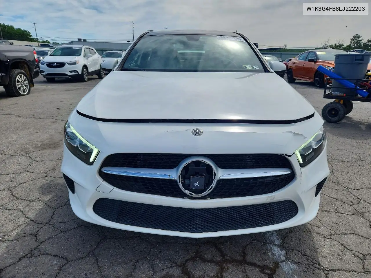 2020 Mercedes-Benz A 220 4Matic VIN: W1K3G4FB8LJ222203 Lot: 56932396