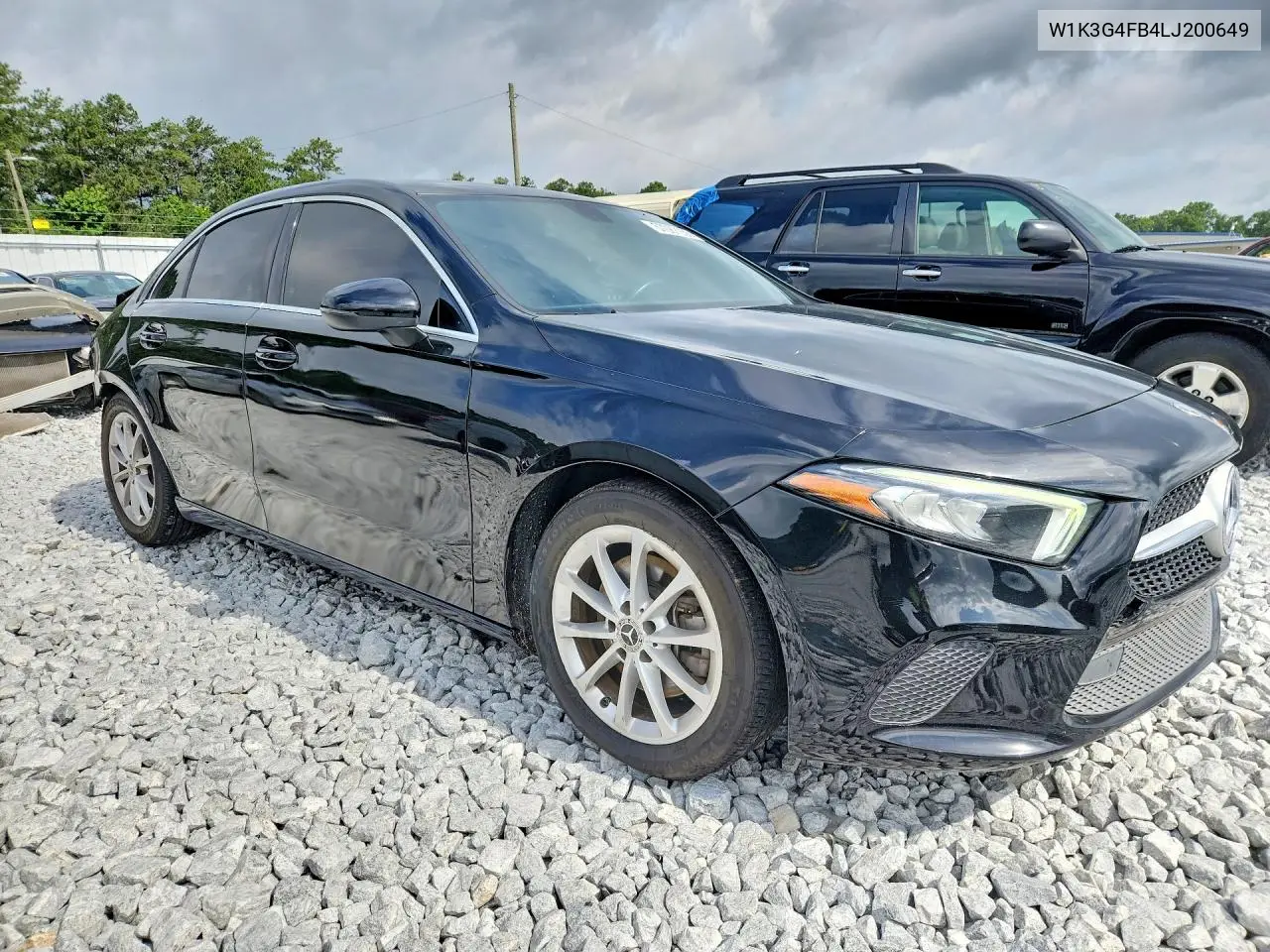 2020 Mercedes-Benz A 220 4Matic VIN: W1K3G4FB4LJ200649 Lot: 57087936