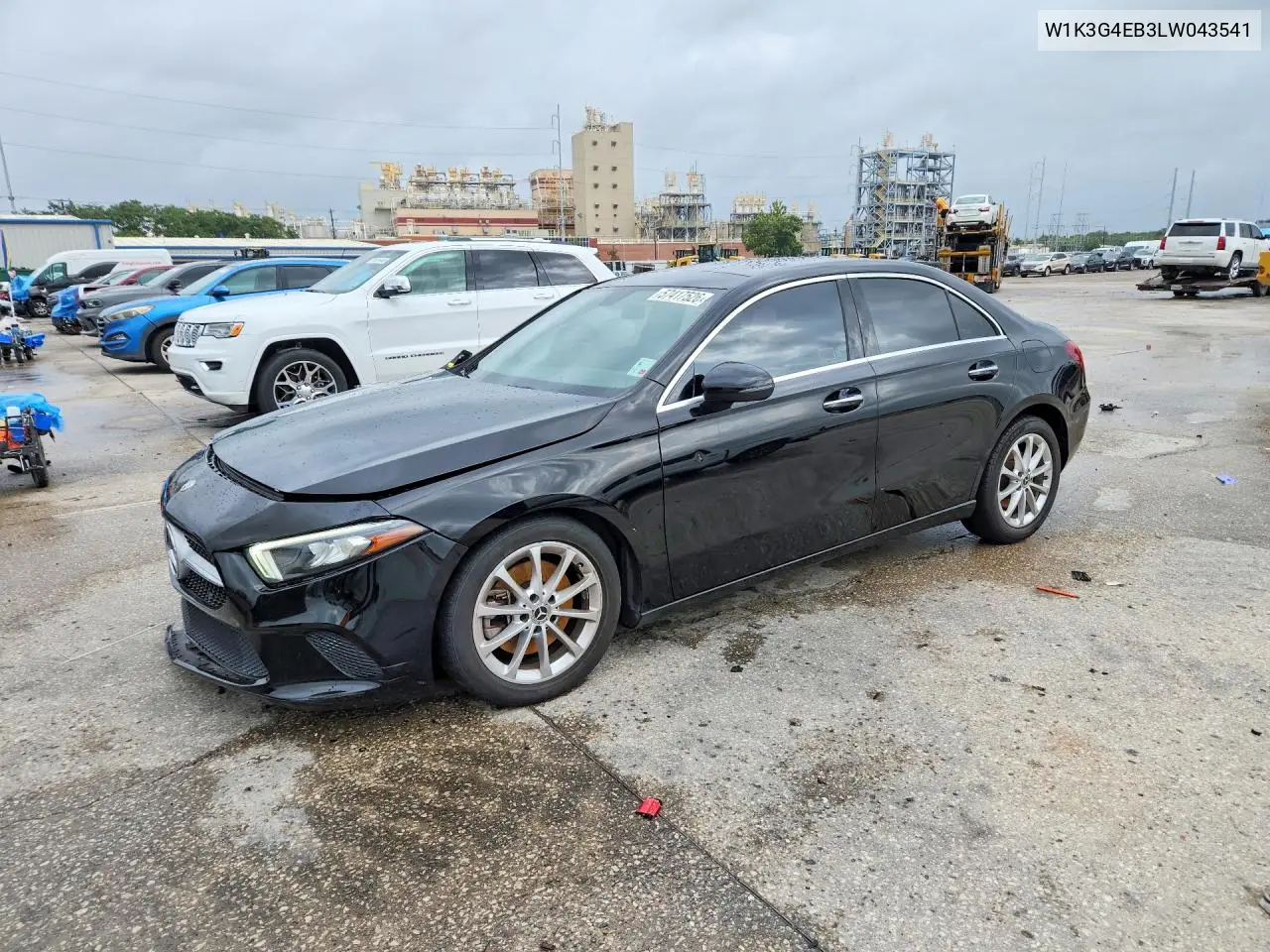 2020 Mercedes-Benz A 220 VIN: W1K3G4EB3LW043541 Lot: 57417526