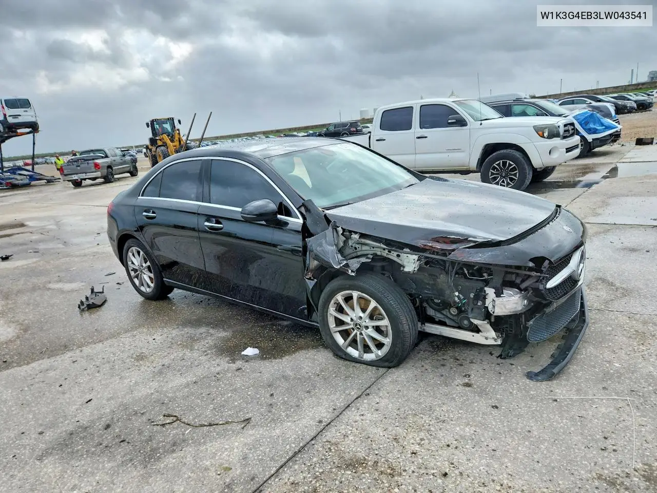 2020 Mercedes-Benz A 220 VIN: W1K3G4EB3LW043541 Lot: 57417526