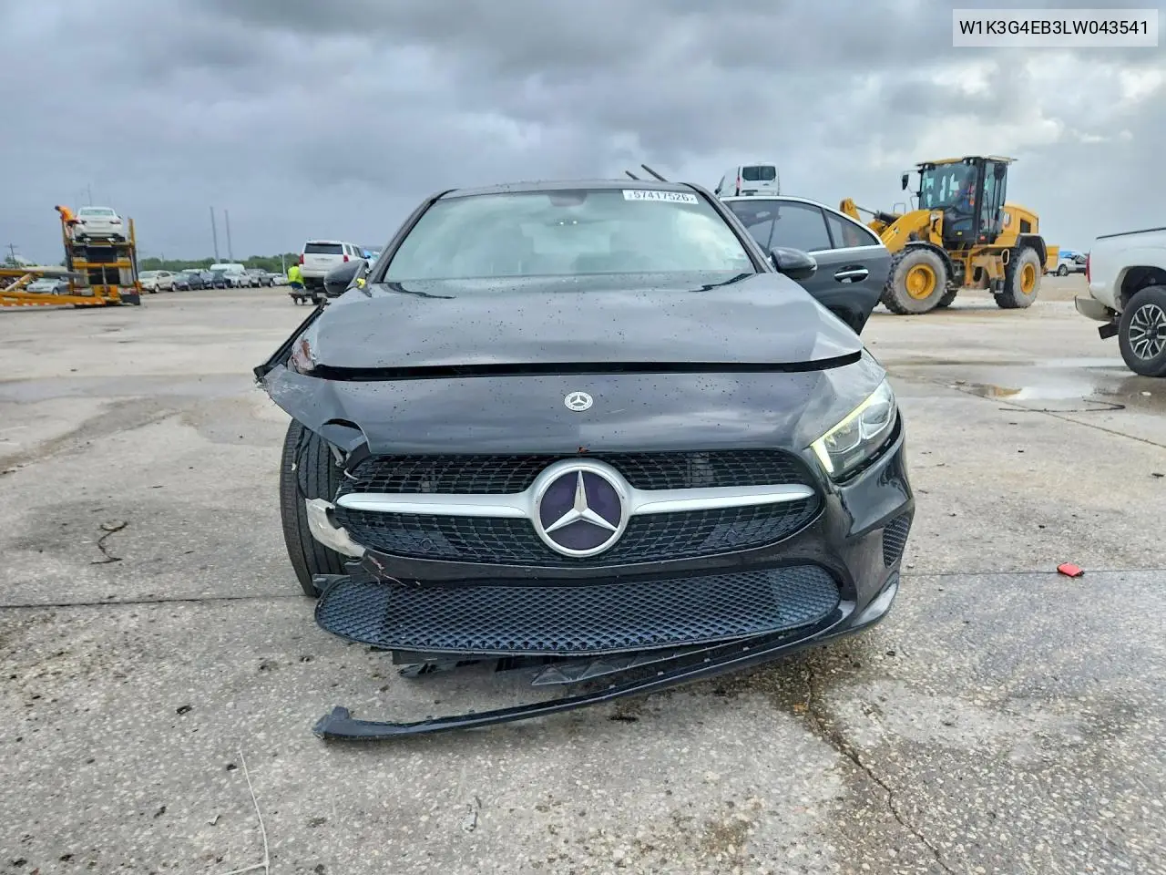 2020 Mercedes-Benz A 220 VIN: W1K3G4EB3LW043541 Lot: 57417526