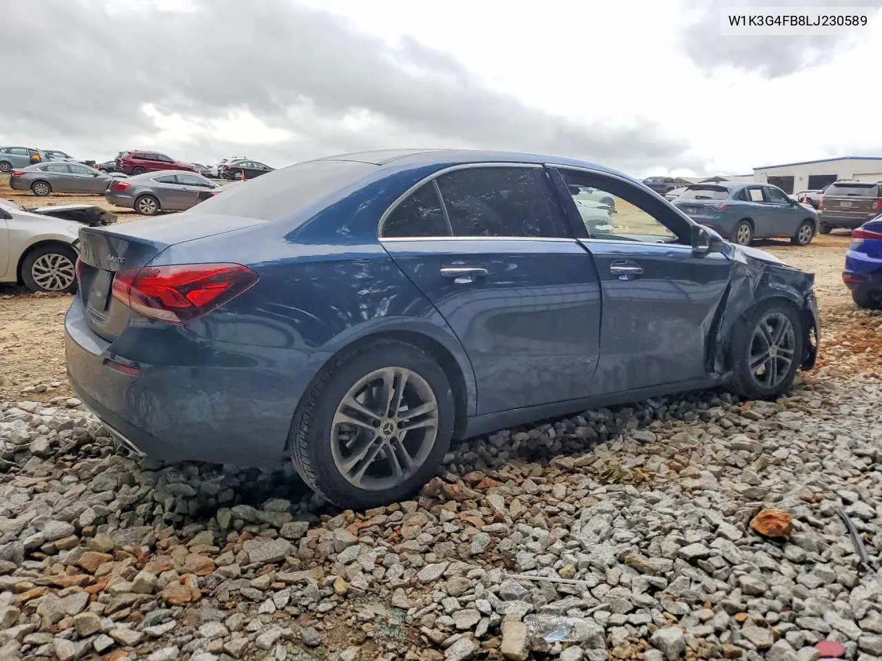 2020 Mercedes-Benz A 220 4Matic VIN: W1K3G4FB8LJ230589 Lot: 57667376