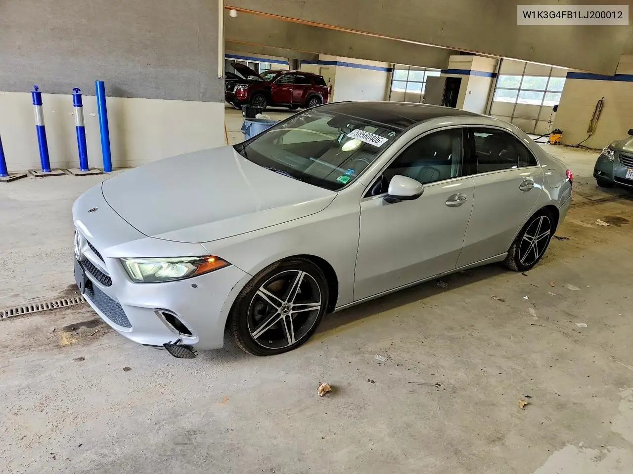 2020 Mercedes-Benz A 220 4Matic VIN: W1K3G4FB1LJ200012 Lot: 58560406