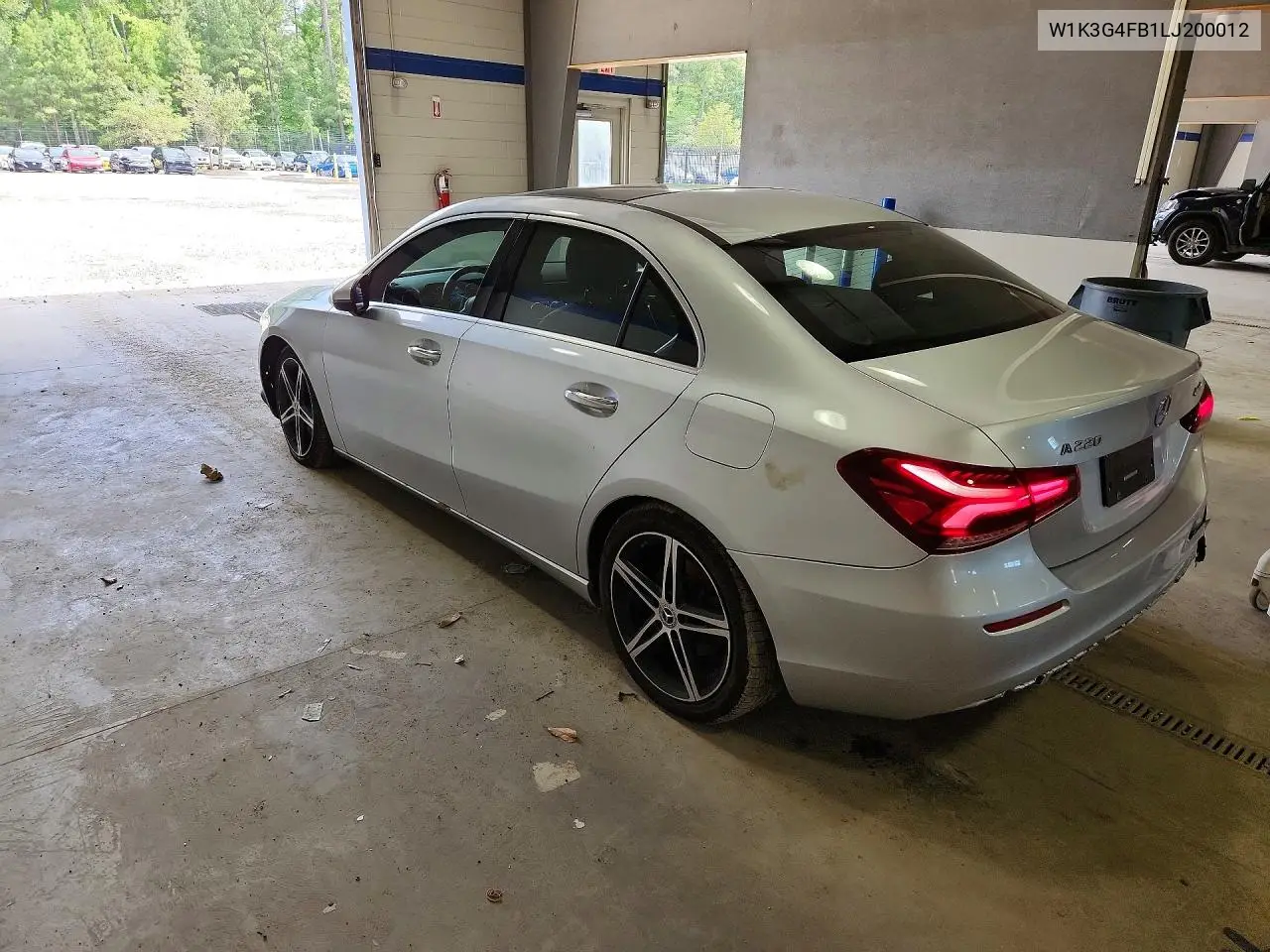 2020 Mercedes-Benz A 220 4Matic VIN: W1K3G4FB1LJ200012 Lot: 58560406