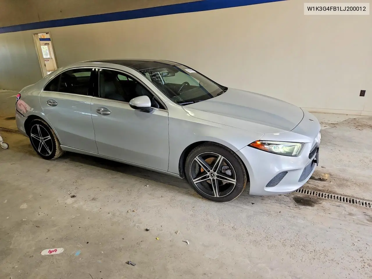 2020 Mercedes-Benz A 220 4Matic VIN: W1K3G4FB1LJ200012 Lot: 58560406