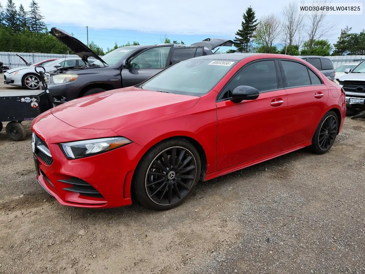 2020 Mercedes-Benz A 220 4Matic VIN: WDD3G4FB9LW041825 Lot: 60032656