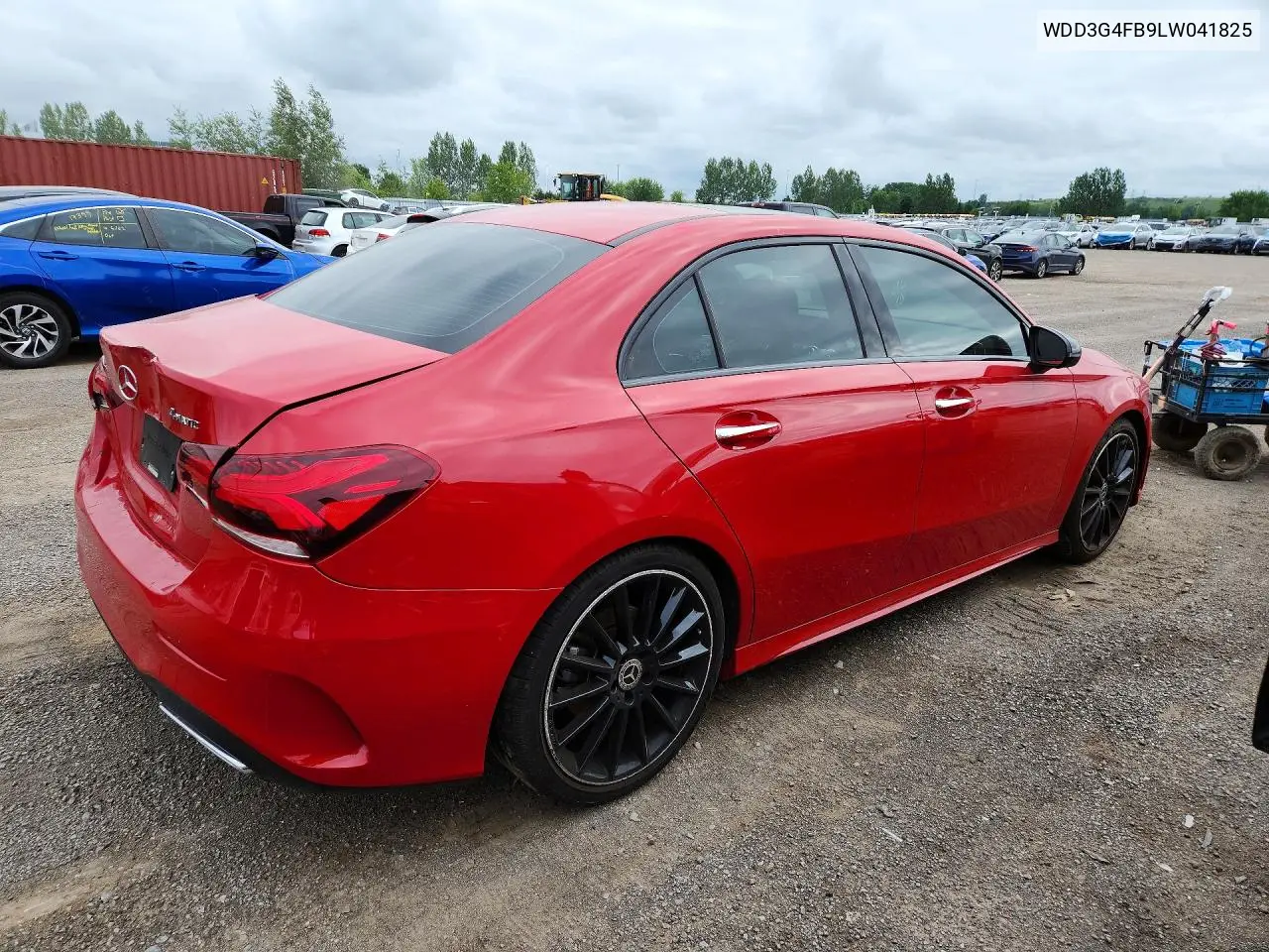 2020 Mercedes-Benz A 220 4Matic VIN: WDD3G4FB9LW041825 Lot: 60032656