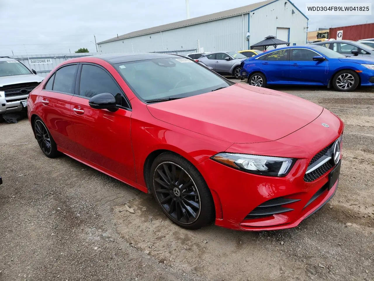 2020 Mercedes-Benz A 220 4Matic VIN: WDD3G4FB9LW041825 Lot: 60032656