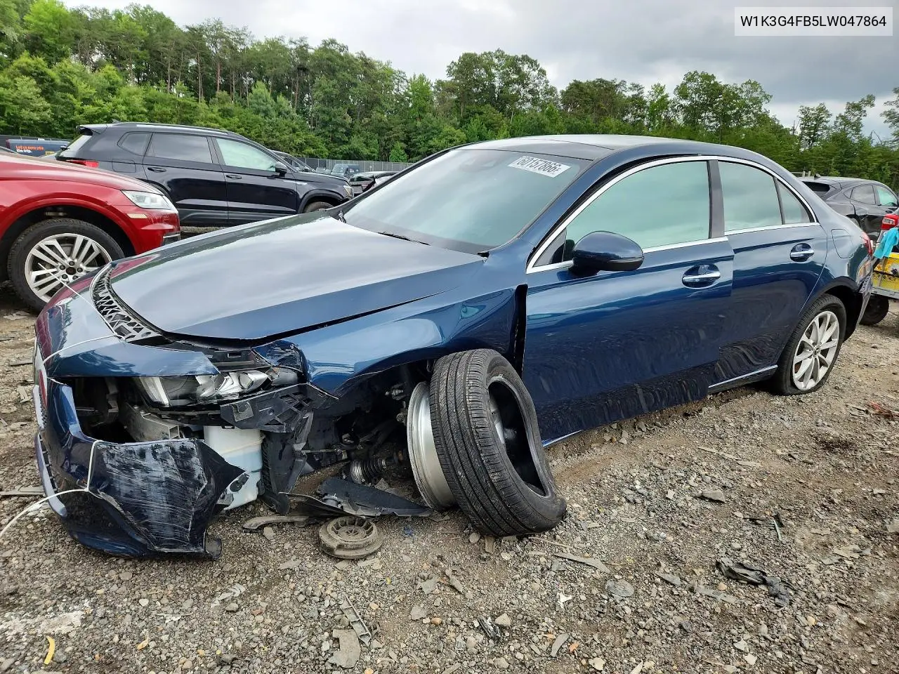 2020 Mercedes-Benz A 220 4Matic VIN: W1K3G4FB5LW047864 Lot: 60157866