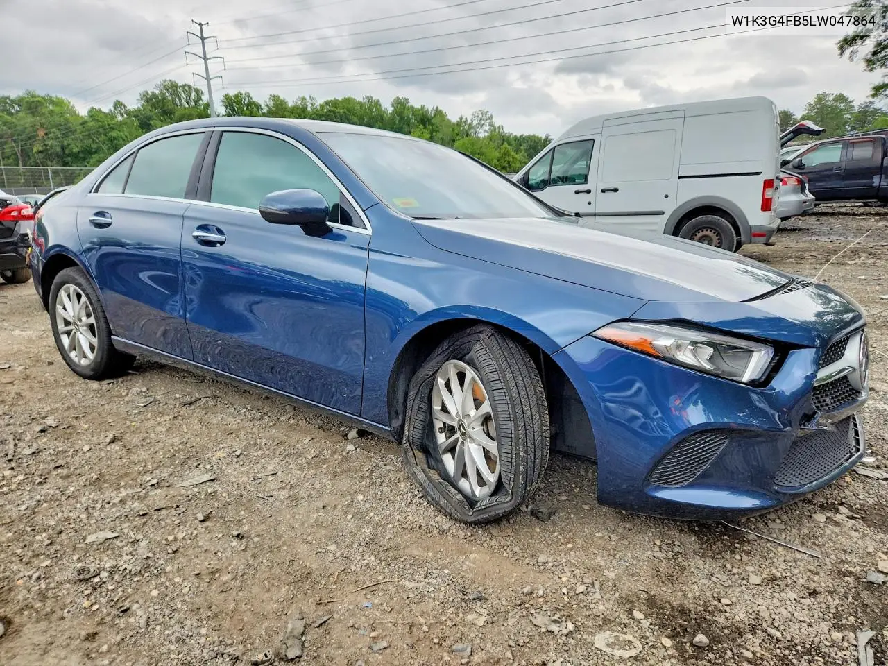 2020 Mercedes-Benz A 220 4Matic VIN: W1K3G4FB5LW047864 Lot: 60157866