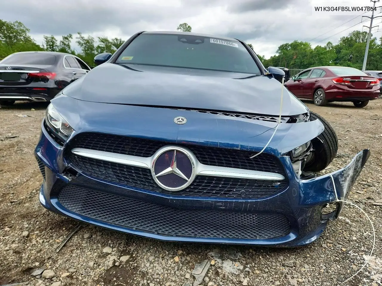 2020 Mercedes-Benz A 220 4Matic VIN: W1K3G4FB5LW047864 Lot: 60157866