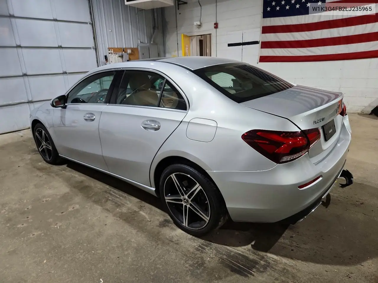 2020 Mercedes-Benz A 220 4Matic VIN: W1K3G4FB2LJ235965 Lot: 60604556