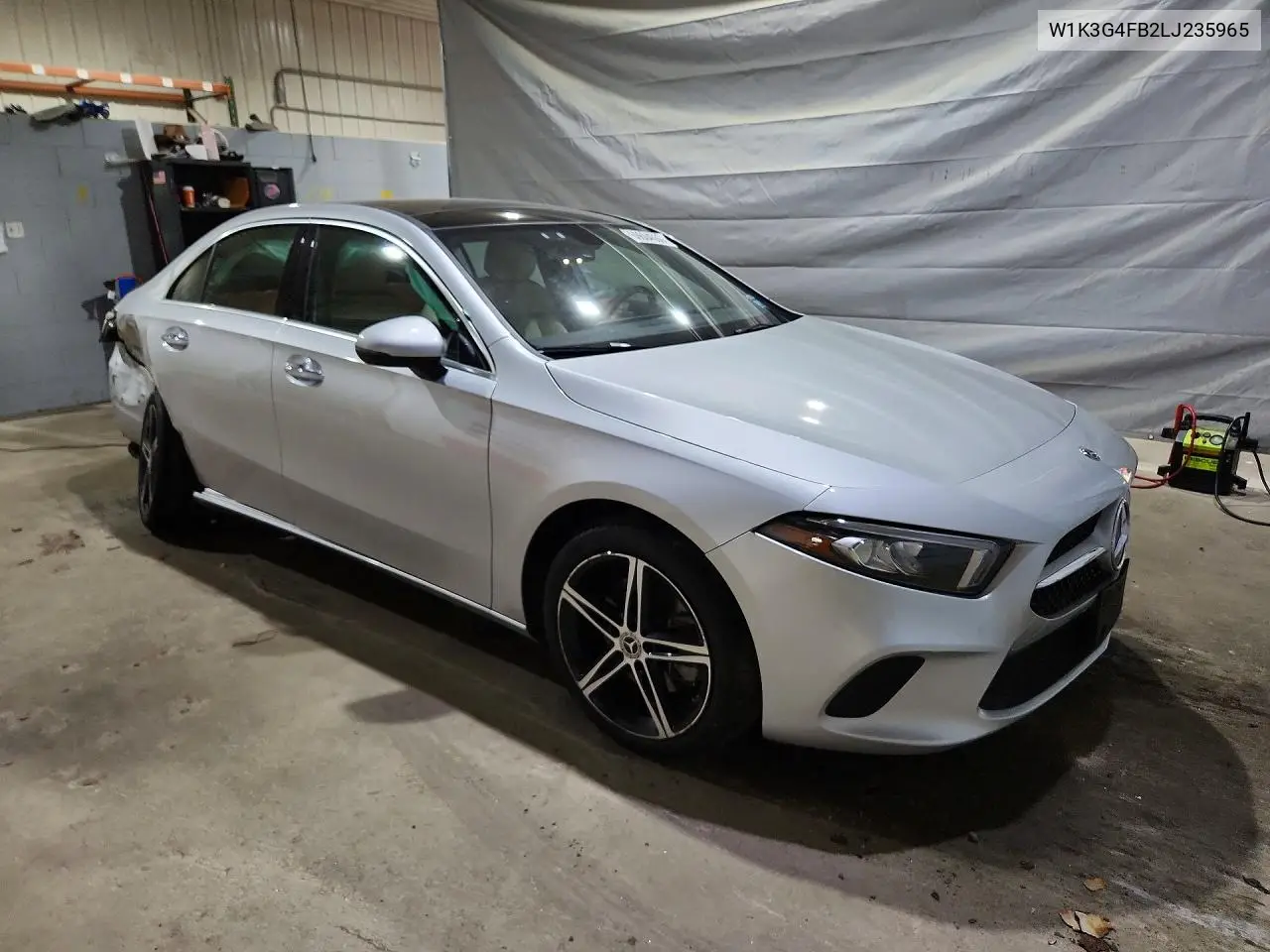 2020 Mercedes-Benz A 220 4Matic VIN: W1K3G4FB2LJ235965 Lot: 60604556