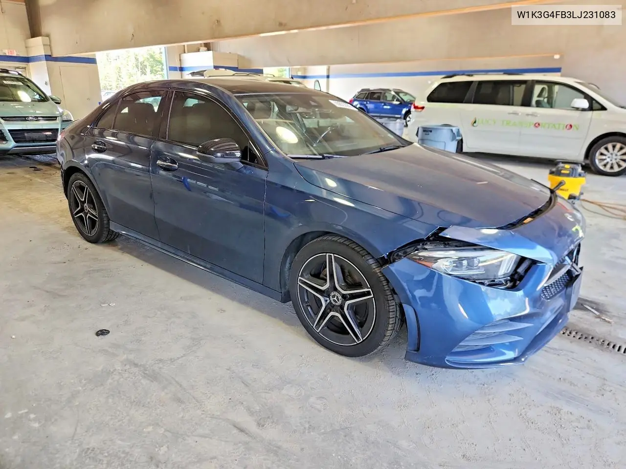 2020 Mercedes-Benz A 220 4Matic VIN: W1K3G4FB3LJ231083 Lot: 60823356